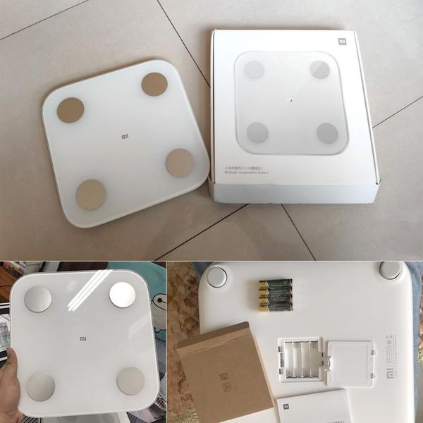 new original mi smart body fat scale 2 mifit app body composition monitor with led display hidden big feet pad
new original mi smart body fat scale 2 mifit app body composition monitor with led display hidden big feet pad