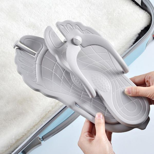 women's slippers summer folding travel portable slippers home flip-flops beach flat bottomed light female sandals flip flop, Black
women's slippers summer folding travel portable slippers home flip-flops beach flat bottomed light female sandals flip flop, Black
