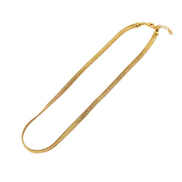 punk style naked snake chain necklace for women new street fashion gold color copper metal chain necklace weave design, Silver
punk style naked snake chain necklace for women new street fashion gold color copper metal chain necklace weave design, Silver