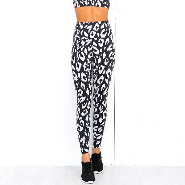 zc-42 high waist yoga pants women's fitness sport leggings leopard print elastic gym workout tights running trousers, White;red
zc-42 high waist yoga pants women's fitness sport leggings leopard print elastic gym workout tights running trousers, White;red