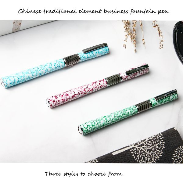 fountain pens 3pcs luxury blue green red ceramic pattern business office pen student school stationery supplies ink gift
fountain pens 3pcs luxury blue green red ceramic pattern business office pen student school stationery supplies ink gift