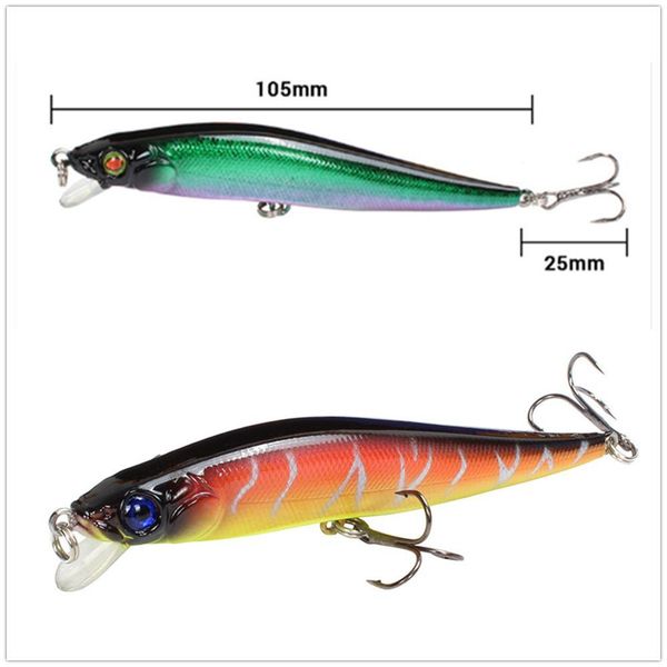 1pcs new trolling fishing lures 10.5cm/10g artificial popper sinking minnow hard bait wobblers jig crankbait pike fishing tackle
1pcs new trolling fishing lures 10.5cm/10g artificial popper sinking minnow hard bait wobblers jig crankbait pike fishing tackle