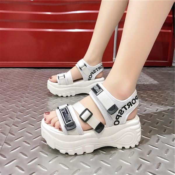 lucyever women summer thick bottom shoes casual high platform wedges walk shoes woman open toe comfortable sport sandals, Black
lucyever women summer thick bottom shoes casual high platform wedges walk shoes woman open toe comfortable sport sandals, Black