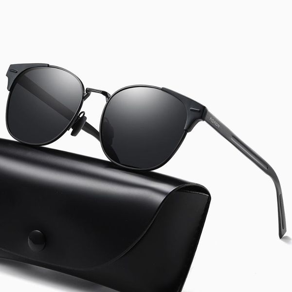 men polarized sunglasses aluminum sun glasses rays driving sunglasses square metal frame shades for men women brand designer, White;black
men polarized sunglasses aluminum sun glasses rays driving sunglasses square metal frame shades for men women brand designer, White;black
