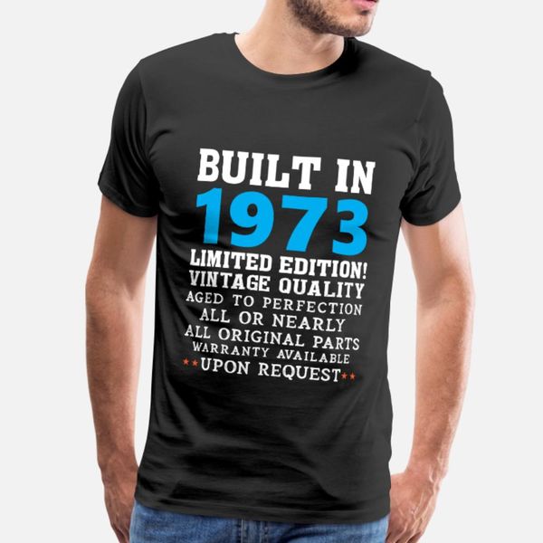 built in 1973 built in 1973 t shirt men designs tee shirt size s-3xl basic solid anti-wrinkle comfortable spring leisure shirt, White;black
built in 1973 built in 1973 t shirt men designs tee shirt size s-3xl basic solid anti-wrinkle comfortable spring leisure shirt, White;black