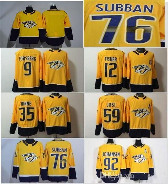 2018 lady kids nashville predators filip forsberg 12 fisher pekka rinne 59 roman josi 76 pk subban 92 johansen hockey jersey yellow white, Black;red
2018 lady kids nashville predators filip forsberg 12 fisher pekka rinne 59 roman josi 76 pk subban 92 johansen hockey jersey yellow white, Black;red