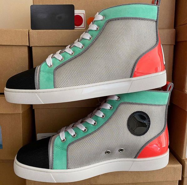 luxury designer spikes sneakers flat red bottom shoes men,women couple skateboard walking outdoor trainer with box, Black
luxury designer spikes sneakers flat red bottom shoes men,women couple skateboard walking outdoor trainer with box, Black