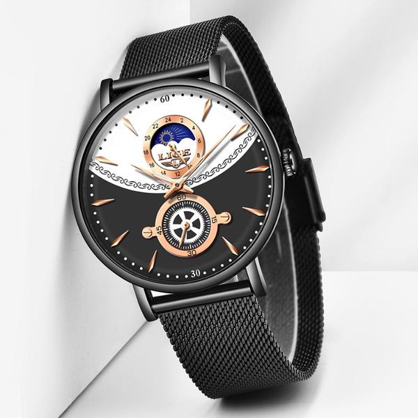 2020 new lige fashion watch for men waterproof date quartz clock slim mesh sports wristwatch relogio masculino, Slivery;brown
2020 new lige fashion watch for men waterproof date quartz clock slim mesh sports wristwatch relogio masculino, Slivery;brown
