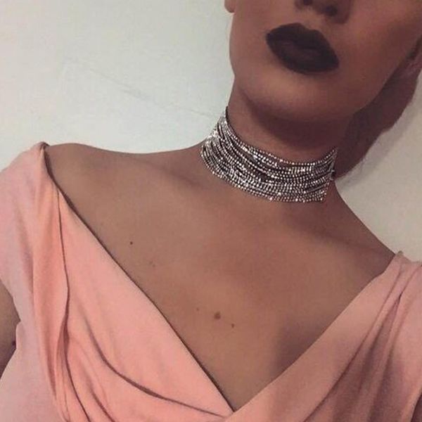 luokey luxury vintage crystal choker collares for women party club clavicle chain necklace female wedding statement jewelry, Silver
luokey luxury vintage crystal choker collares for women party club clavicle chain necklace female wedding statement jewelry, Silver