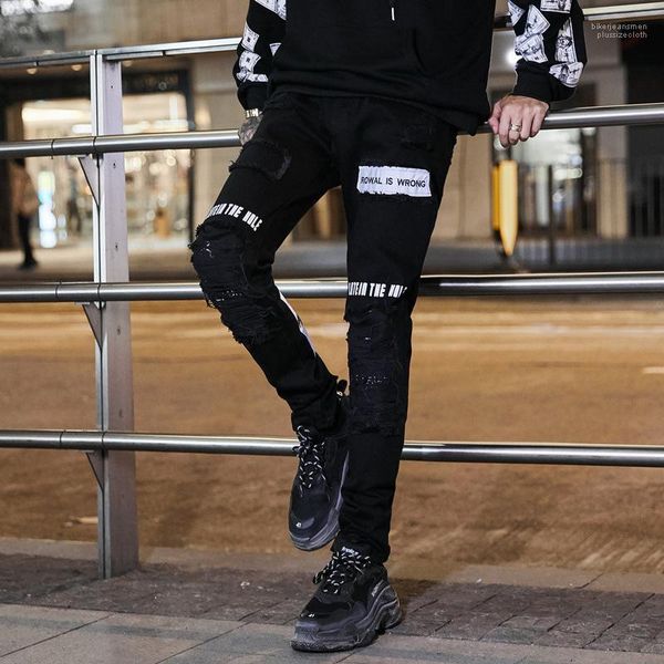 print patchwork jeans pencil pants zipper skinny street casual homme trousers tkpa mens ripped jeans fashion black, Blue
print patchwork jeans pencil pants zipper skinny street casual homme trousers tkpa mens ripped jeans fashion black, Blue