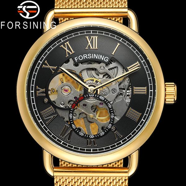 forsining men wristwatch army sport male clock gold stainless steel skeleton man mechanical watch 8168, Slivery;brown
forsining men wristwatch army sport male clock gold stainless steel skeleton man mechanical watch 8168, Slivery;brown
