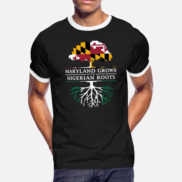 maryland grown with nigerian roots t shirt men designing short sleeve round collar letters interesting new style spring leisure shirt
maryland grown with nigerian roots t shirt men designing short sleeve round collar letters interesting new style spring leisure shirt