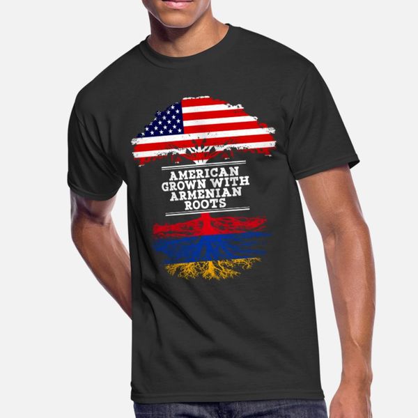 american grown with armenian roots t shirt men knitted cotton s-3xl original interesting comfortable summer novelty shirt
american grown with armenian roots t shirt men knitted cotton s-3xl original interesting comfortable summer novelty shirt