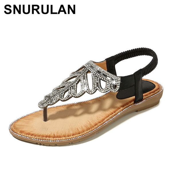 snurulan summer beach flat shoes women ladies bohemia sandals bling rhinestones crystal flat sandals beach casual shoes, Black
snurulan summer beach flat shoes women ladies bohemia sandals bling rhinestones crystal flat sandals beach casual shoes, Black