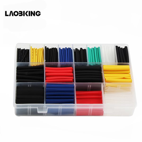 580pcs wire cable insulated polyolefin heat shrink tube ratio tubing insulation shrinkable environmentally friendly tubes
580pcs wire cable insulated polyolefin heat shrink tube ratio tubing insulation shrinkable environmentally friendly tubes