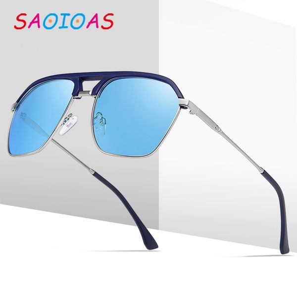 saoioas brand 2020 fashion sunglasses men polarized square metal frame male sun glasses driving fishing eyewear uv400 protection, White;black
saoioas brand 2020 fashion sunglasses men polarized square metal frame male sun glasses driving fishing eyewear uv400 protection, White;black