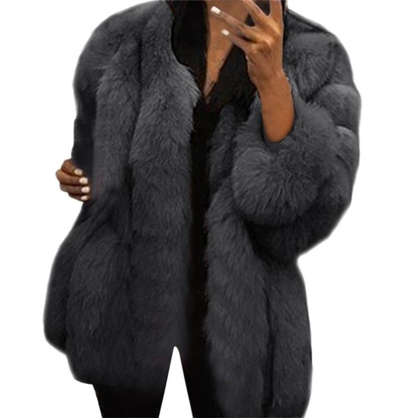 women faux fur coat plus size 5xl warm furry jacket long sleeve outerwear thick winter warm overcoat gothic female clothes a40, Black
women faux fur coat plus size 5xl warm furry jacket long sleeve outerwear thick winter warm overcoat gothic female clothes a40, Black