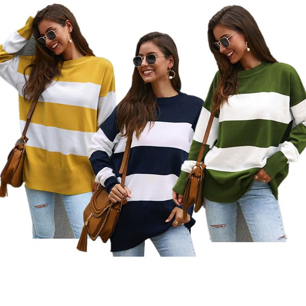 полосатый свитер пуловер блузы негабаритные сыпучие толстовки мода спорт повседневная осень зима женские топы и пиджаки бутик одежды ly9031, White
полосатый свитер пуловер блузы негабаритные сыпучие толстовки мода спорт повседневная осень зима женские топы и пиджаки бутик одежды ly9031, White