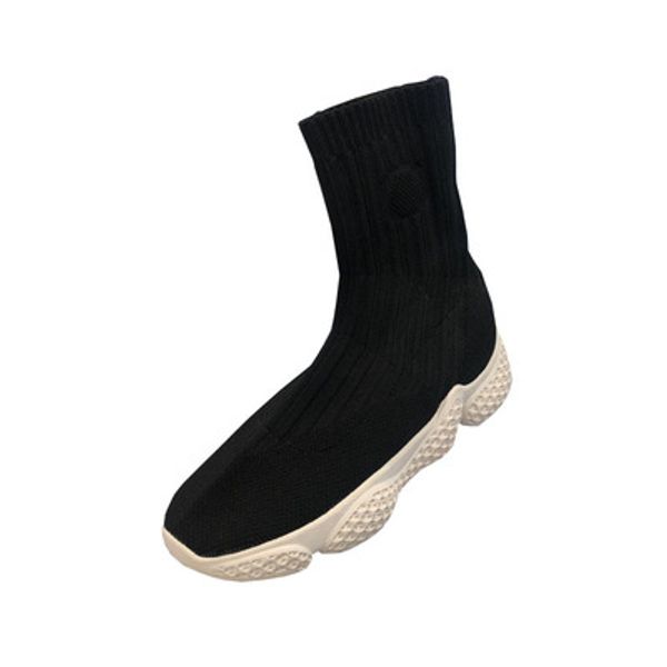 2020 spring and autumn new fashion simple and comfortable platform elastic socks boots casual large size sports women's boots, Black
2020 spring and autumn new fashion simple and comfortable platform elastic socks boots casual large size sports women's boots, Black
