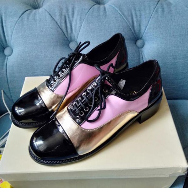 size 38 designer shoes patchwork women oxfords 2020 autumn ladies work patent leather shoes pink woman shoe bb7-31, Black
size 38 designer shoes patchwork women oxfords 2020 autumn ladies work patent leather shoes pink woman shoe bb7-31, Black