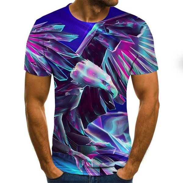 3d summer anime 3d print shirts horror comics graphic men clothing