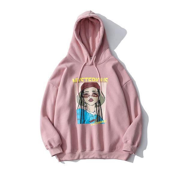 printing streetwear men women hoodies front pocket style men's sweatshirts hooded man, Black
printing streetwear men women hoodies front pocket style men's sweatshirts hooded man, Black