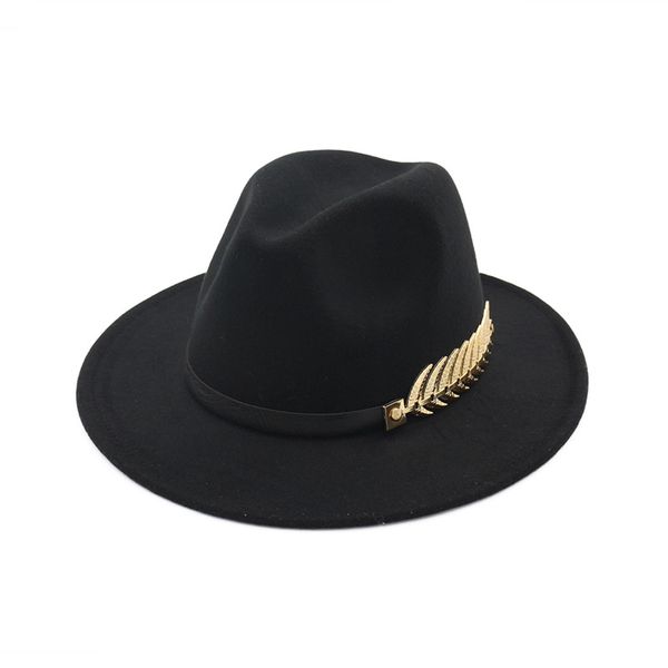 european and american new big hats fashion metal leaves ladies woolen hat jazz hats british retro hats female tide, Blue;gray
european and american new big hats fashion metal leaves ladies woolen hat jazz hats british retro hats female tide, Blue;gray