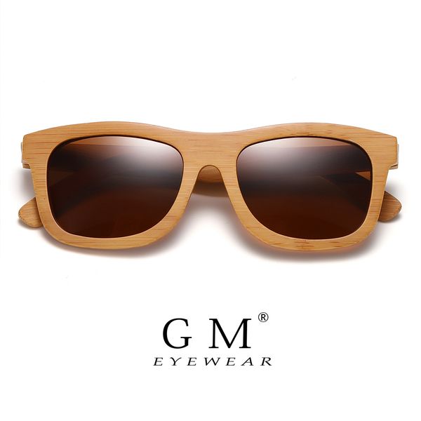 gm natural wooden sunglasses handmade polarized mirror fashion bamboo eyewear sport glasses s1725, White;black
gm natural wooden sunglasses handmade polarized mirror fashion bamboo eyewear sport glasses s1725, White;black