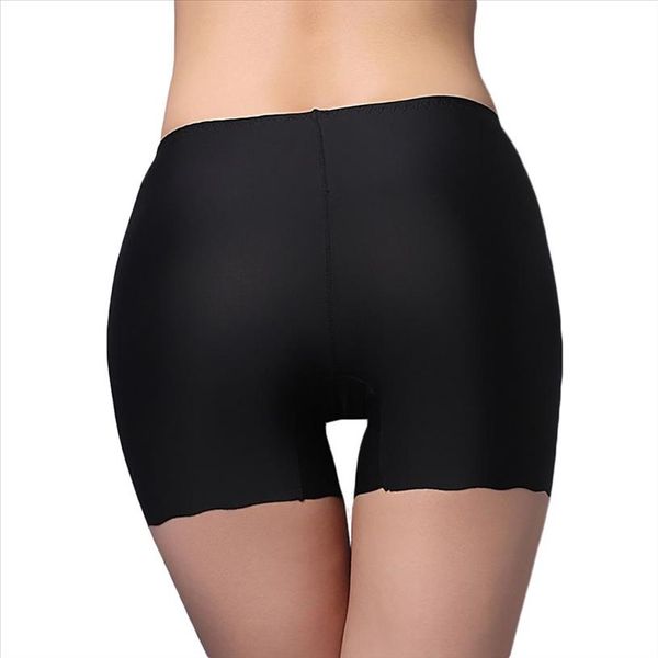 women soilid color seamless ice silk quadrangle underpants short leggings gift drop shipping good quality, Black
women soilid color seamless ice silk quadrangle underpants short leggings gift drop shipping good quality, Black