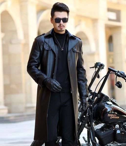 men's fur & faux long mens leather jacket motorcycle coat men jackets business casual clothes plus velvet jaqueta de couro fashion autu, Black
men's fur & faux long mens leather jacket motorcycle coat men jackets business casual clothes plus velvet jaqueta de couro fashion autu, Black