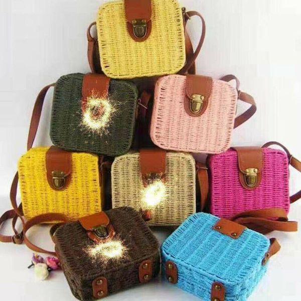USA Women Girl Rattan Straw Bag Woven Square Handbag Bags Crossbody Boho Beach Summer Tote Purse Gift
USA Women Girl Rattan Straw Bag Woven Square Handbag Bags Crossbody Boho Beach Summer Tote Purse Gift