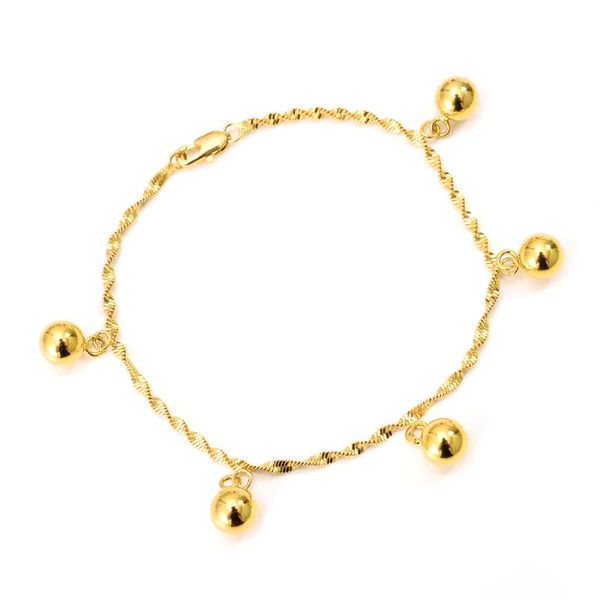 bangrui 21 cm gold color beads ball pendant chain bracelet men jewelry party gift wholesale rendy snake chain link bracelet, Black
bangrui 21 cm gold color beads ball pendant chain bracelet men jewelry party gift wholesale rendy snake chain link bracelet, Black