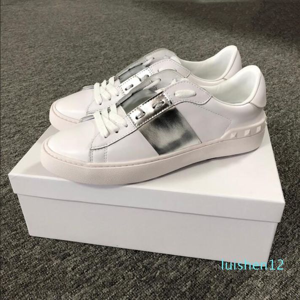 men open designer shoes lace up ace genuine leather sneakers white black luxury casual shoes gift for womens size 35-46 l12
men open designer shoes lace up ace genuine leather sneakers white black luxury casual shoes gift for womens size 35-46 l12