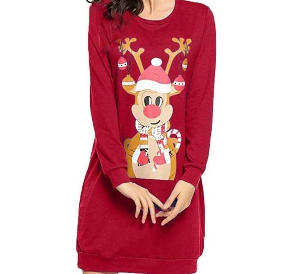 christmas designer womens sweatshirts fashion crew neck womens loose clothing elk printed tees long sleeve, Black
christmas designer womens sweatshirts fashion crew neck womens loose clothing elk printed tees long sleeve, Black