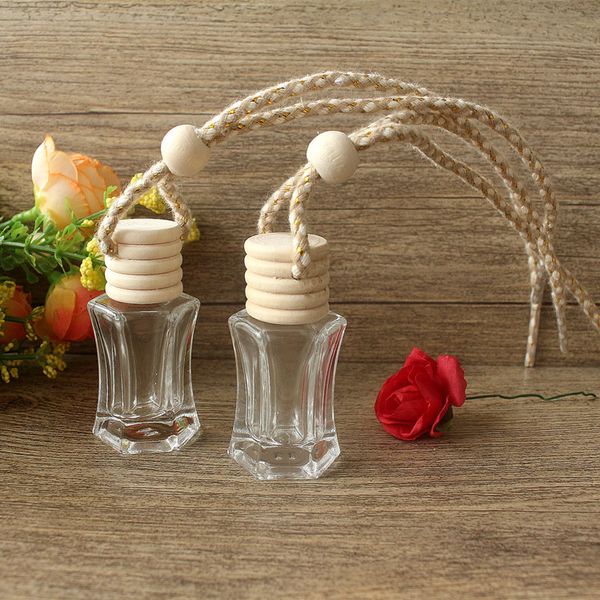 storage bottles & jars 6ml six angle transparent glass pendant perfume bottle empty car hanging 10pcs/lot
storage bottles & jars 6ml six angle transparent glass pendant perfume bottle empty car hanging 10pcs/lot