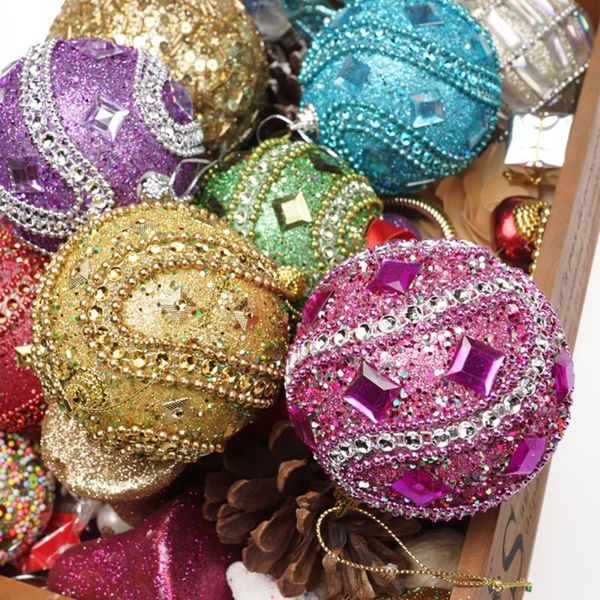 8cm christmas balls rhinestone bolas natal glitter baubles balls xmas tree ornament decoration palline albero natale l1007
8cm christmas balls rhinestone bolas natal glitter baubles balls xmas tree ornament decoration palline albero natale l1007