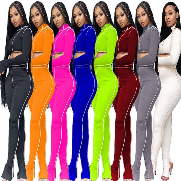 women autumn outfits irregular pullovers crop + pants legging sport suit fashion solid color linellae tracksuits clothing sets ly8282, White
women autumn outfits irregular pullovers crop + pants legging sport suit fashion solid color linellae tracksuits clothing sets ly8282, White
