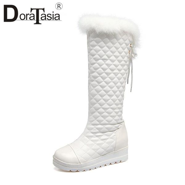boots doratasia fashion big size 33-42 women fur height increasing non-slip waterproof shoes woman casual winter warm, Black
boots doratasia fashion big size 33-42 women fur height increasing non-slip waterproof shoes woman casual winter warm, Black