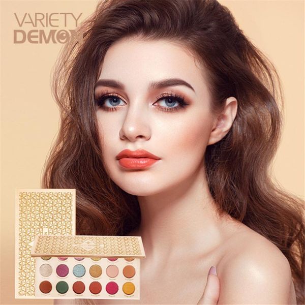 eye shadow variety demon 18 colors glitter eyeshadow palette matte pearlescent makeup warm color waterproof cosmetics tslm1
eye shadow variety demon 18 colors glitter eyeshadow palette matte pearlescent makeup warm color waterproof cosmetics tslm1
