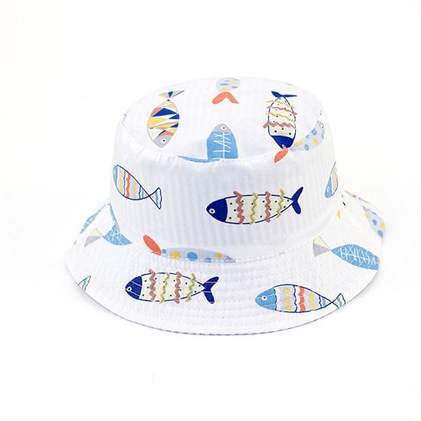 new children foldable sun hat fish printing stripe bucket hat two side can wear bonnet enfant child bob caps sun protection, Blue;gray
new children foldable sun hat fish printing stripe bucket hat two side can wear bonnet enfant child bob caps sun protection, Blue;gray