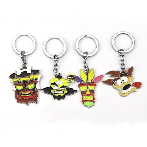 movie crash bandicoot game key chains for men women cosplay dog keychain male anime jewelry key holders keyring souvenir gift, Silver
movie crash bandicoot game key chains for men women cosplay dog keychain male anime jewelry key holders keyring souvenir gift, Silver
