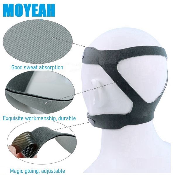 2pcs universal headgear full mask replace part cpap headgear strap for resmed cpap masks & respironics cpap masks by moyeah
2pcs universal headgear full mask replace part cpap headgear strap for resmed cpap masks & respironics cpap masks by moyeah