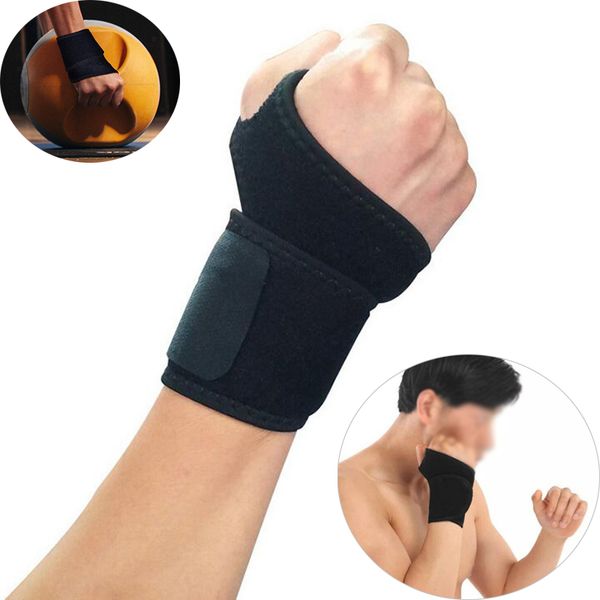 wrist guard wristband brace support sports gym weight lifting strap fitted right/left thumb stabilizer durable, Black;red
wrist guard wristband brace support sports gym weight lifting strap fitted right/left thumb stabilizer durable, Black;red