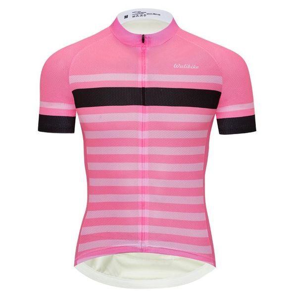 summer cycling jersey men short sleeves lightish stripes road bike jersey breathable pink/green, Black;red
summer cycling jersey men short sleeves lightish stripes road bike jersey breathable pink/green, Black;red