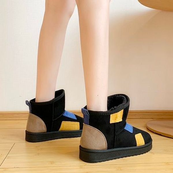 shoes female autumn and winter wild net red 2020 cotton shoes women's winter flat snow boots short tube plus cashmere boots, Black
shoes female autumn and winter wild net red 2020 cotton shoes women's winter flat snow boots short tube plus cashmere boots, Black