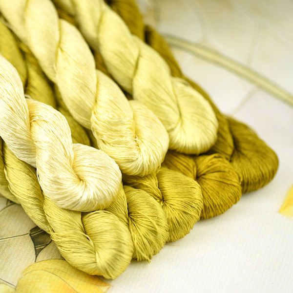 1pcs/400m silk embroidery thread / 100% silk thread /hand embroidery embroider cross stitch/lichen yellow/8 pure colors, Black;white
1pcs/400m silk embroidery thread / 100% silk thread /hand embroidery embroider cross stitch/lichen yellow/8 pure colors, Black;white
