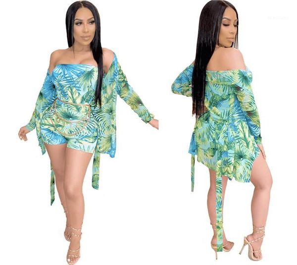 wrap rompers short jumpsuit and long sleeve cloak for women designer clothing suits womens 2pcs suits leaves print jumpsuits, Black;white
wrap rompers short jumpsuit and long sleeve cloak for women designer clothing suits womens 2pcs suits leaves print jumpsuits, Black;white