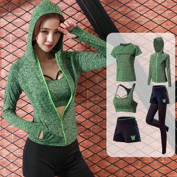 5pcs autumn women sportswear tracksuit zip up hoodie sweatpant+sweatshirt+bra+jacket+short casual jogger running outfit yoga set, White;red
5pcs autumn women sportswear tracksuit zip up hoodie sweatpant+sweatshirt+bra+jacket+short casual jogger running outfit yoga set, White;red