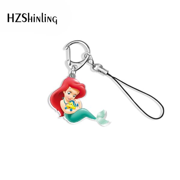 little mermaid cartoon anime acrylic keychain shrinky dinks mobile phone straps resin epoxy accessories, Silver
little mermaid cartoon anime acrylic keychain shrinky dinks mobile phone straps resin epoxy accessories, Silver