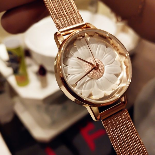 new arrivals fashion designers casual all-match fashion watch flower rose gold silver womens small steel strap watch womens ing, Slivery;brown
new arrivals fashion designers casual all-match fashion watch flower rose gold silver womens small steel strap watch womens ing, Slivery;brown